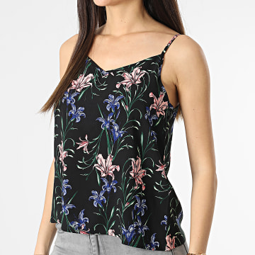  Only - Top Femme Nova Life Paris Noir Floral