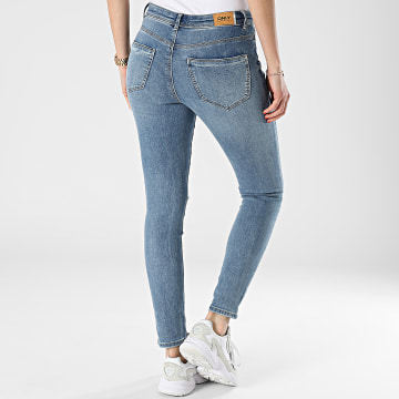 Only - Skinny Jeans Mujer Wauw Lavado Azul