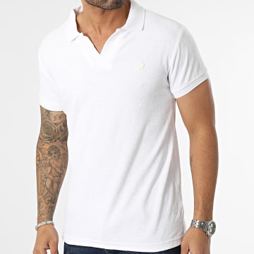  American People - Polo Manches Courtes Padoue Blanc