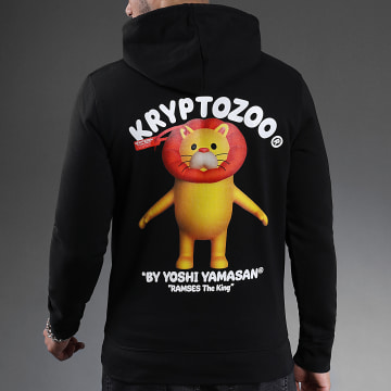  KryptoZoo - Sweat Capuche Ramses The King Noir