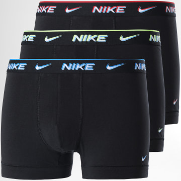  Nike - Lot De 3 Boxers Every Cotton Stretch KE1008 Noir