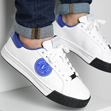  Versace Jeans Couture - Baskets Fondo Court 88 74YA3SK1 White Royal Blue