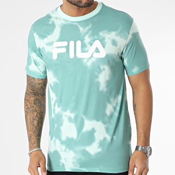  Fila - Tee Shirt Barver All Over Print FAU0099 Vert