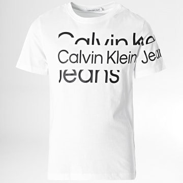  Calvin Klein - Tee Shirt Enfant 1650 Blanc