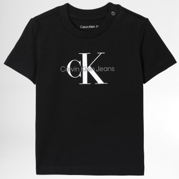  Calvin Klein - Tee Shirt Enfant 0001 Noir