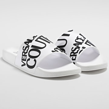 Versace Jeans Couture - Claquettes 74YA3SQ1 Blanc