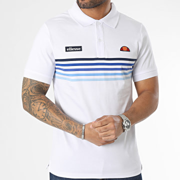  Ellesse - Polo Manches Courtes Vinzona SHR14634 Blanc
