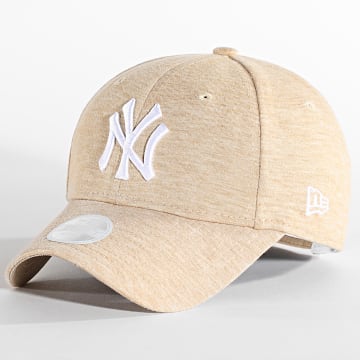  New Era - Casquette Femme 9Forty Jersey New York Yankees Beige