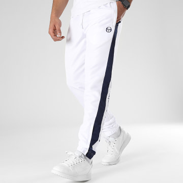  Sergio Tacchini - Pantalon Jogging Den Blanc Bleu Marine