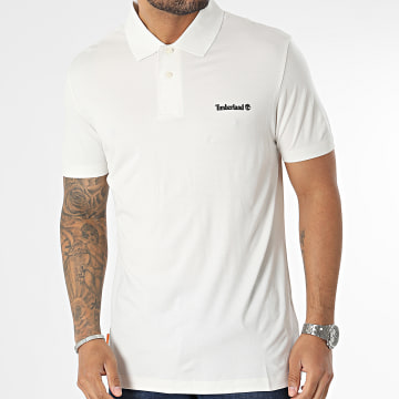 Timberland - Polo Manches Courtes A6879 Blanc