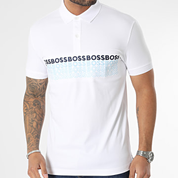  BOSS - Polo Manches Courtes Pavel 50488311 Blanc