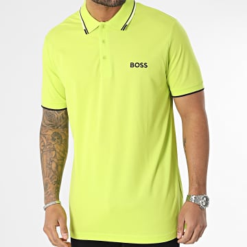  BOSS - Polo Manches Courtes 50469094 Vert Anis