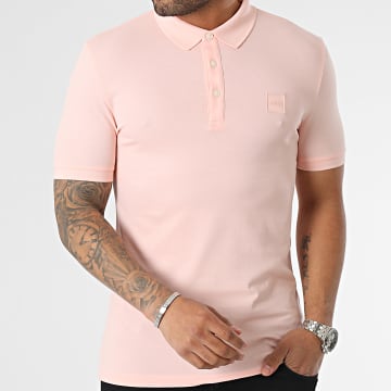  BOSS - Polo Manches Courtes 50472668 Rose Saumon