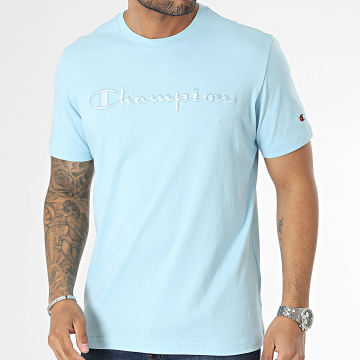  Champion - Tee Shirt 218490 Bleu Clair