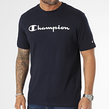  Champion - Tee Shirt 218531 Bleu Marine