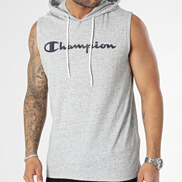  Champion - Débardeur Capuche 218534 Gris Chiné