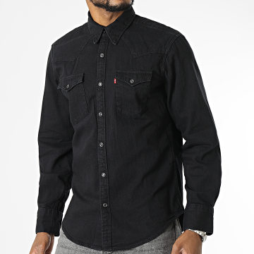 Levi's - Jeanshemd met lange mouwen 85744 Zwart