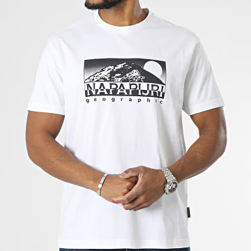  Napapijri - Tee Shirt Quito A4H5E Blanc