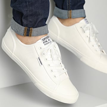  Superdry - Baskets Vegan Low Pro Classic MF110258A White