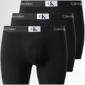 Calvin Klein - Set di 3 boxer neri 1996 NB3529A