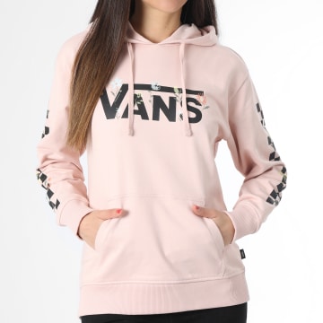  Vans - Sweat Capuche Femme Wyld Tangle Micro Ditsy 0074P Rose Floral