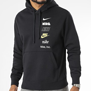  Nike - Sweat Capuche Club Fleece Noir