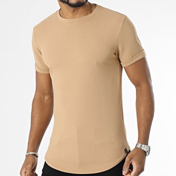  Uniplay - Tee Shirt Oversize Beige Foncé