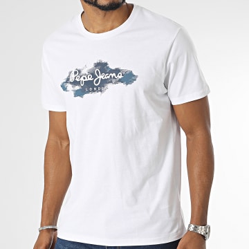 Pepe Jeans - Tee Shirt Raffael PM508675 Blanc