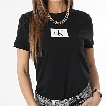  Calvin Klein - Tee Shirt Femme QS6945E Noir