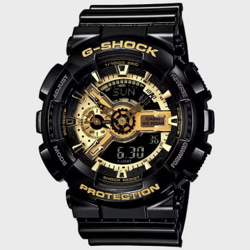  Casio - Montre G-Shock GA-110GB-1AER Noir Or