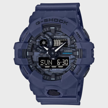  Casio - Montre G-Shock GA-700CA-2AER Bleu Marine