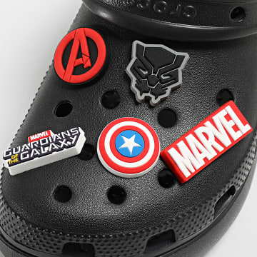  Crocs - Lot De 5 Clips Jibbitz Marvel