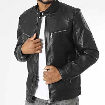  Frilivin - Veste Biker Noir