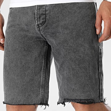 Frilivin - Pantalones cortos vaqueros gris marengo