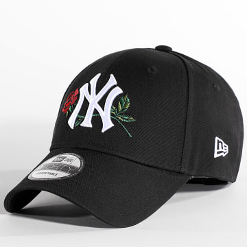  New Era - Casquette 9Forty MLB Rose New York Yankees Noir