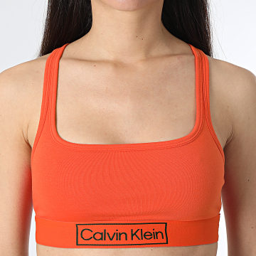 Calvin Klein - Sujetador de mujer QF6768E Fluo Naranja