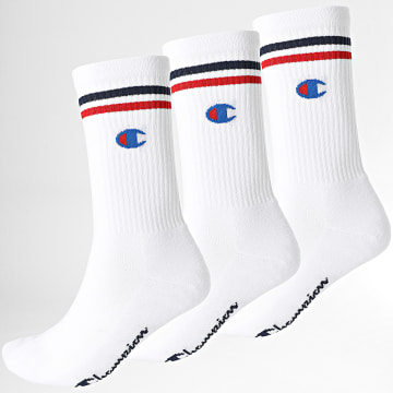  Champion - Lot De 3 Paires De Chaussettes U20009 Blanc