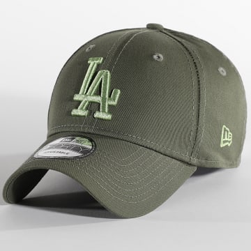  New Era - Casquette 9Forty League essential Los Angeles Dodgers Vert Kaki