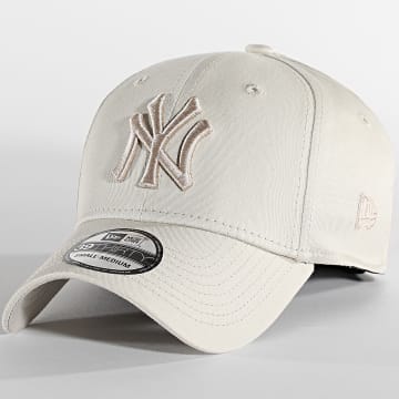  New Era - Casquette Fitted 39Thirty League Essential New York Yankees Beige