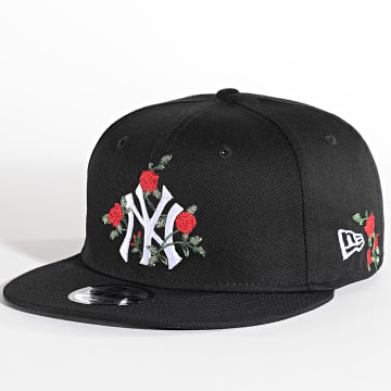  New Era - Casquette Fitted 9Fifty Flower New York Yankees Noir