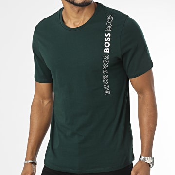  BOSS - Tee Shirt Fresh 50491377 Vert Foncé