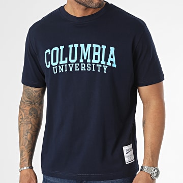  Classic Series - Tee Shirt Oversize Large Columbia Bleu Marine Bleu Ciel