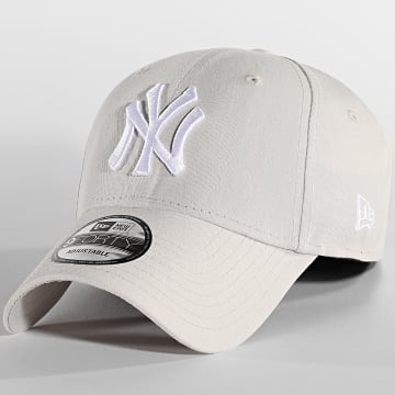  New Era - Casquette 9Forty Repreve League Essential New York Yankees Beige