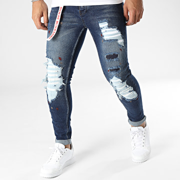  Black Industry - Jean Skinny Bleu Denim