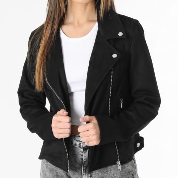  Vero Moda - Veste Biker Femme Jose Noir
