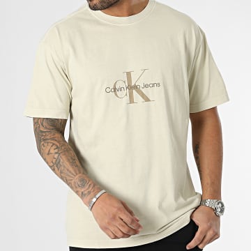  Calvin Klein - Tee Shirt 3306 Beige