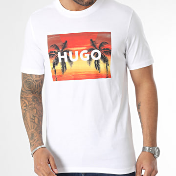  HUGO - Tee Shirt Dulive U232 50488952 Blanc