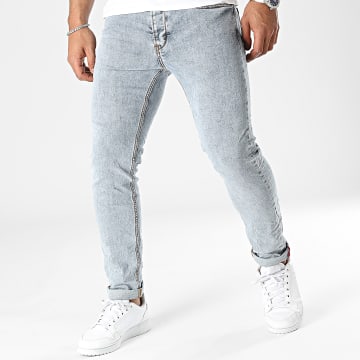 KZR - Jeans skinny con lavaggio blu