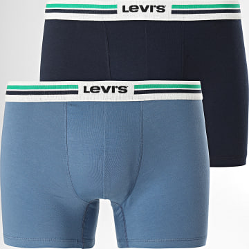 Levi's - Set van 2 boxershorts 701222843 marine lichtblauw