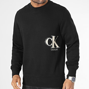  Calvin Klein - Sweat Crewneck 2885 Noir